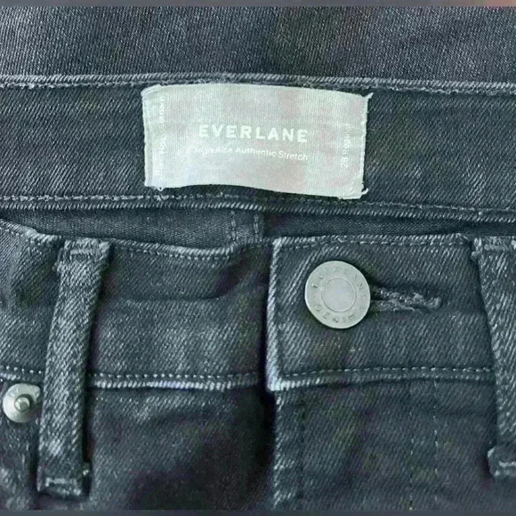 Everlane high rise  skinny jeans , sz 28 - Picture 7 of 9